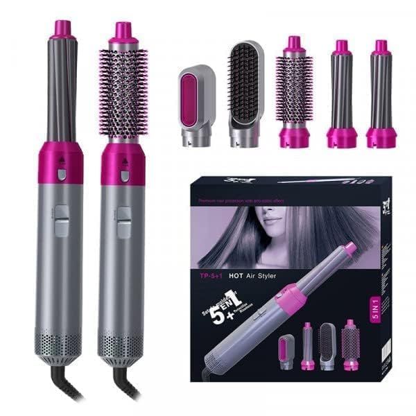 5-IN-1 HAIR DRYER KIT DRYER,STRIAGHTNER,CURLY HAIR AND MORE
