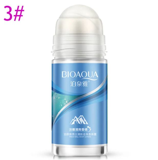 BIOAQUA Ball Body Lotion Antiperspirants Underarm Deodorant Roll on Bottle Women Fragrance Men Smooth Dry Perfumes