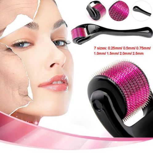 Derma Roller System for Hair And Skin 0.5 Mm Hair & Skin Care Derma Roller