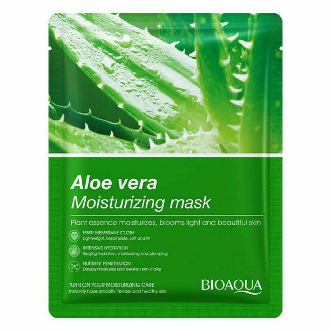 BIOAQUA Pack of 15 Moisturizing Facial Face Sheet Mask & Hydrating,  Moisturizing, Skin Care 11 Sheet Mask 4 peel of mask
