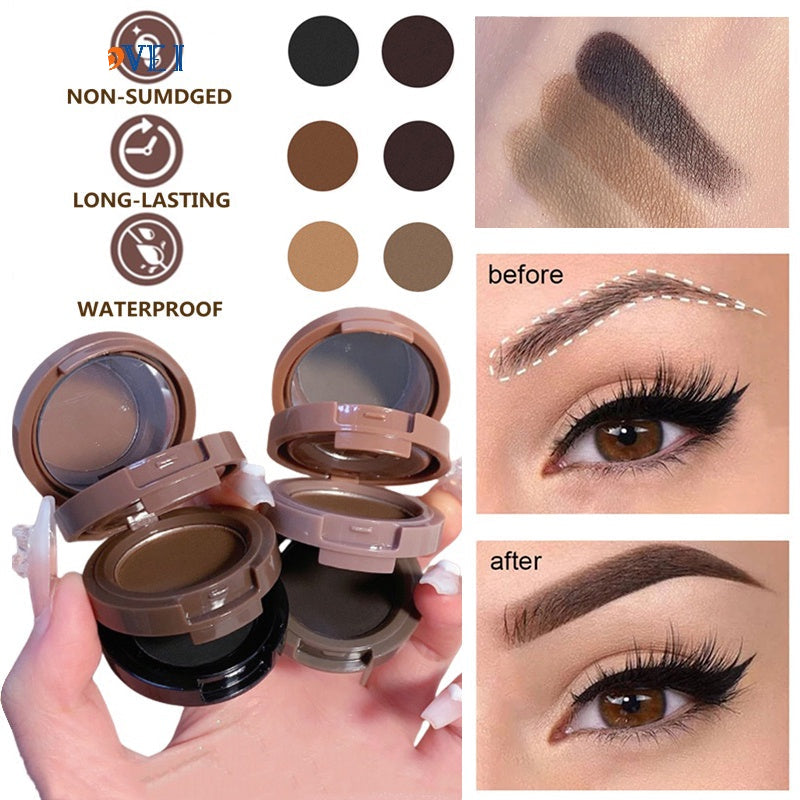 MOCALLURE 3-in-1 Eyebrow Powder Contouring Kit Multifunctional Fine Powder Waterproof High Quality Professional Makeup Kit