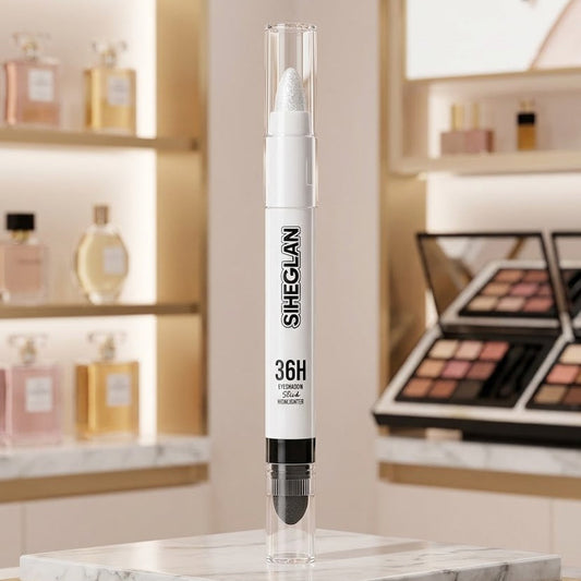 SIHEGLAN 2-in-1 Shimmer Eyeshadow Stick &amp; Highlighter