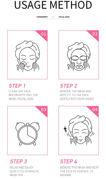 BIOAQUA Pack of 15 Moisturizing Facial Face Sheet Mask & Hydrating,  Moisturizing, Skin Care 11 Sheet Mask 4 peel of mask
