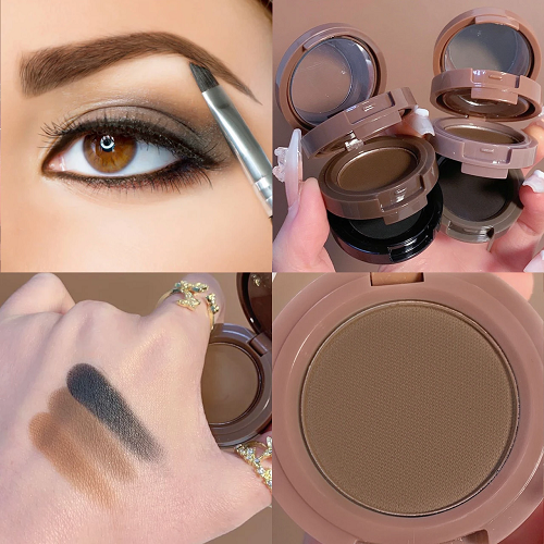 MOCALLURE 3-in-1 Eyebrow Powder Contouring Kit Multifunctional Fine Powder Waterproof High Quality Professional Makeup Kit