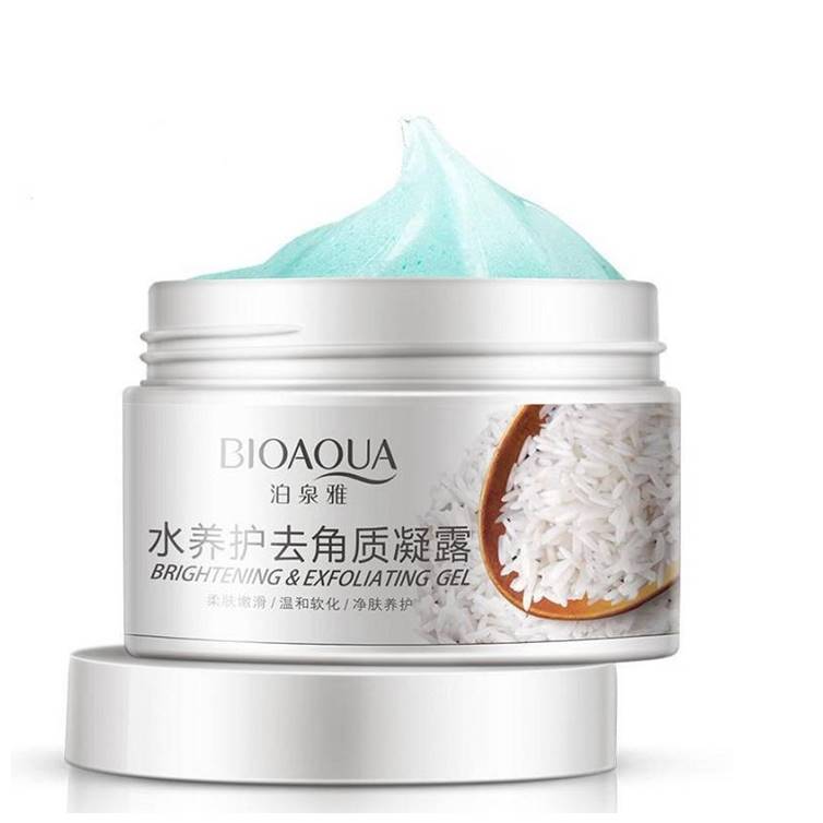 New Rice Pack of 4 deal Eye cream & face mask OR Exfoliating Gel & Rice serum skin care series