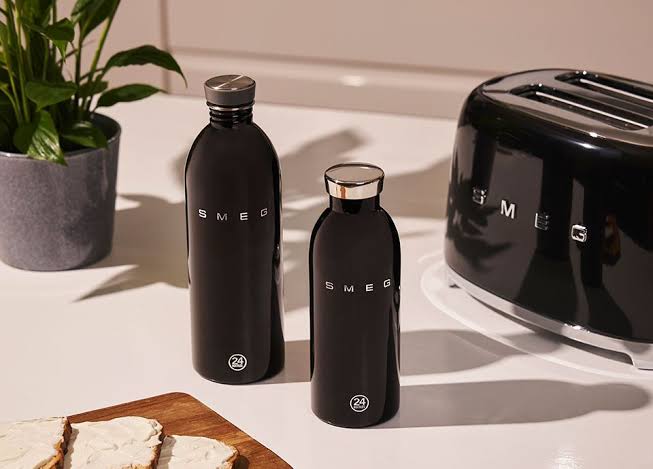 SMEG Style Premium Insulated Stainless Steel Water Bottle – Vacuum Thermal Drink Flask