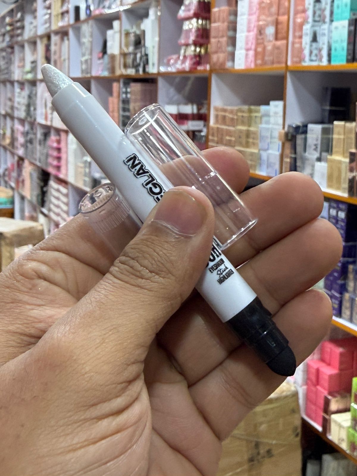 SIHEGLAN 2-in-1 Shimmer Eyeshadow Stick &amp; Highlighter