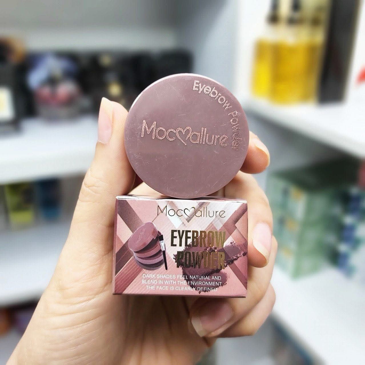 MOCALLURE 3-in-1 Eyebrow Powder Contouring Kit Multifunctional Fine Powder Waterproof High Quality Professional Makeup Kit