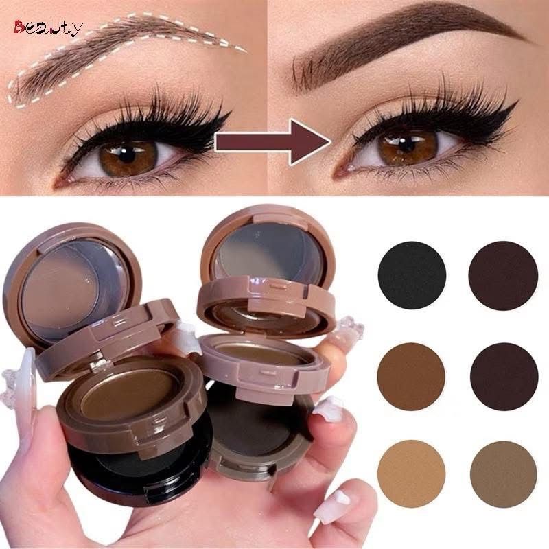 MOCALLURE 3-in-1 Eyebrow Powder Contouring Kit Multifunctional Fine Powder Waterproof High Quality Professional Makeup Kit