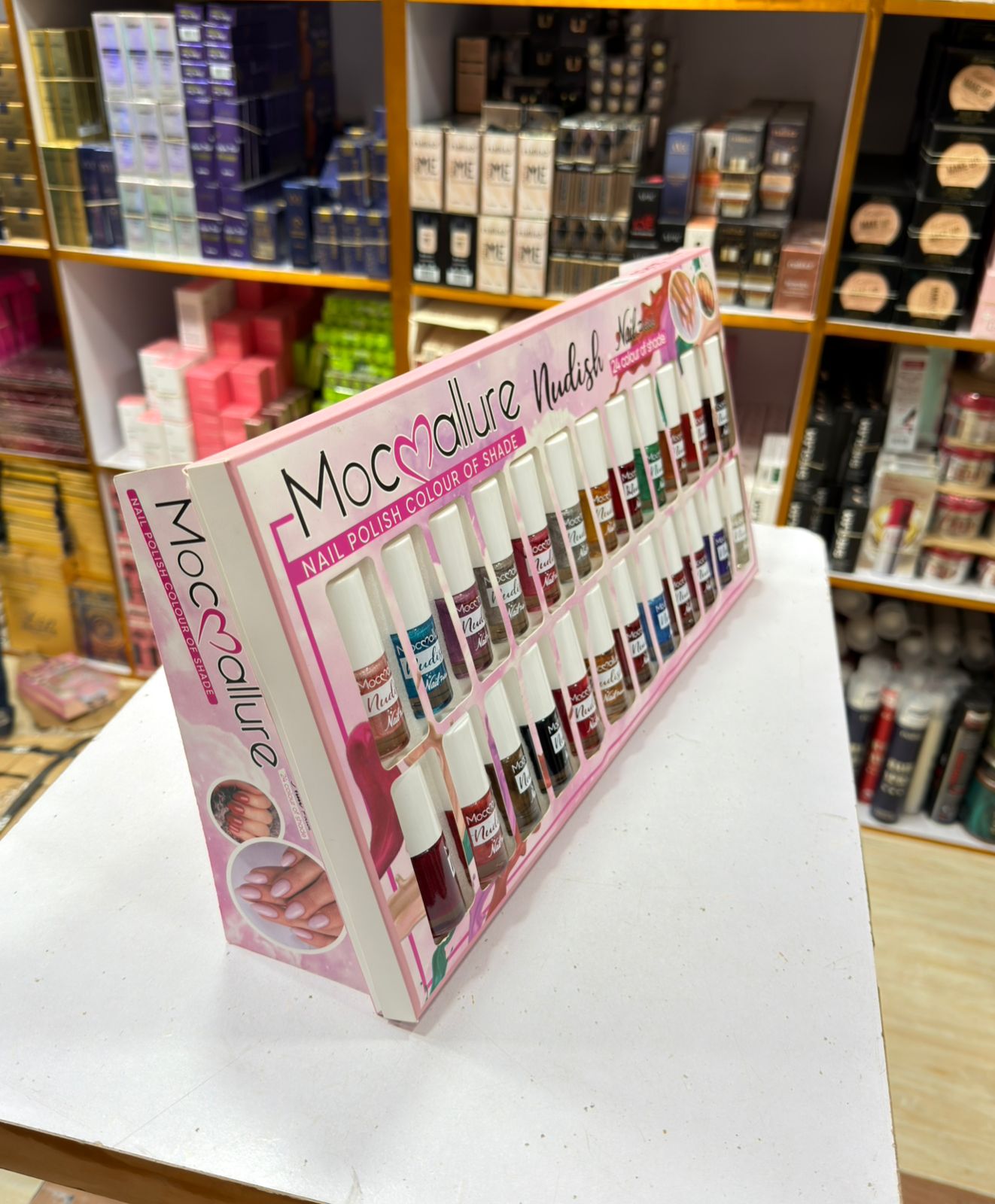 Mocallure Nudish Nail Polish Professional 24pcs  Vibrant & Neutral Shades (Item No: BTFL 102)