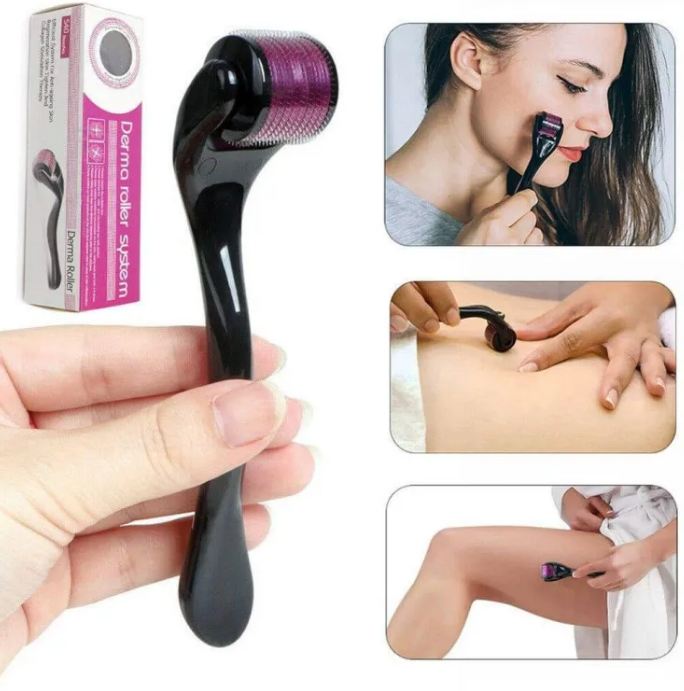 Derma Roller System for Hair And Skin 0.5 Mm Hair & Skin Care Derma Roller