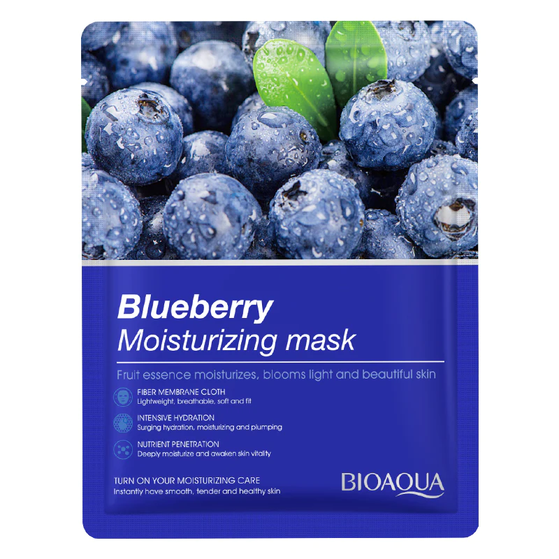 BIOAQUA Pack of 15 Moisturizing Facial Face Sheet Mask & Hydrating,  Moisturizing, Skin Care 11 Sheet Mask 4 peel of mask