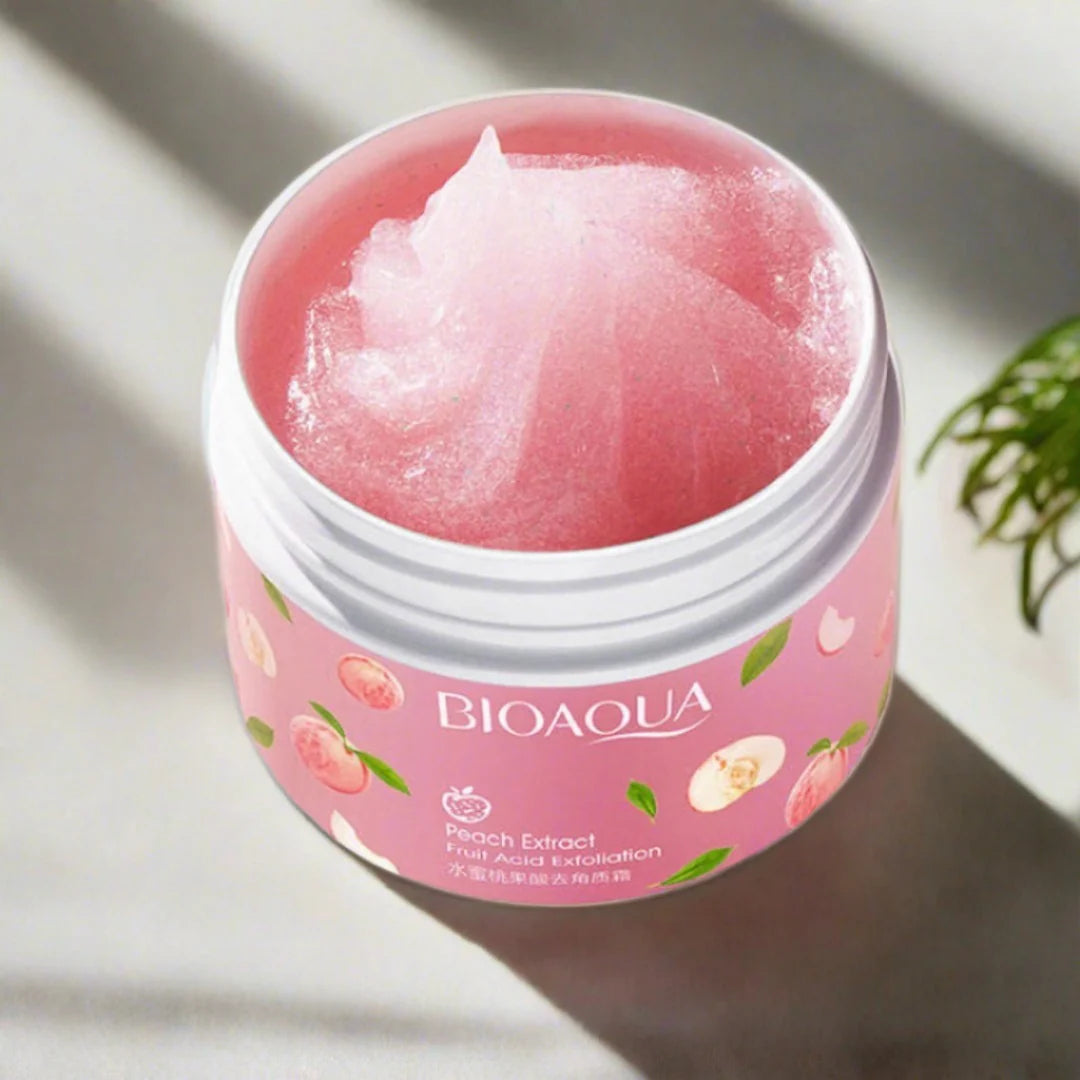 BIOAQUA Peach Extract Exfoliating Face Gel Glowing Moisturizing Peach Gel 140g BQY72646/BQY07803