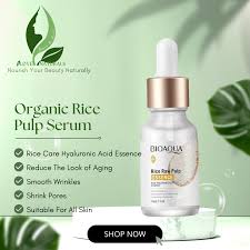 New Rice Pack of 4 deal Eye cream & face mask OR Exfoliating Gel & Rice serum skin care series