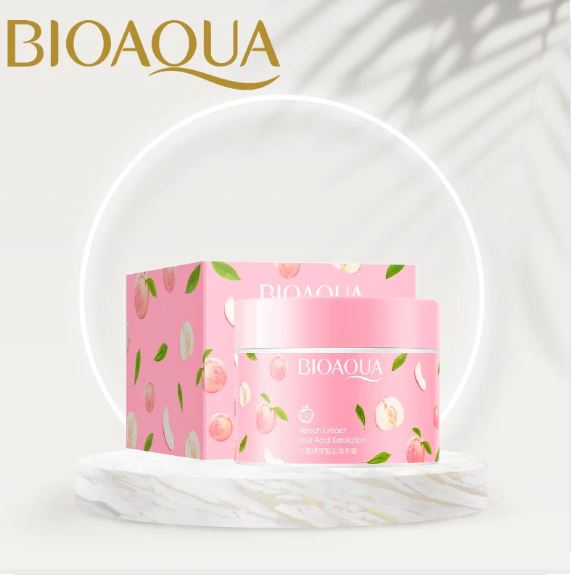 BIOAQUA Peach Extract Exfoliating Face Gel Glowing Moisturizing Peach Gel 140g BQY72646/BQY07803