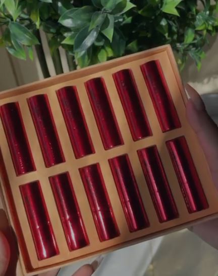 HANDAIYAN "Thanks for the Love" 12-Piece Matte Lipstick Set